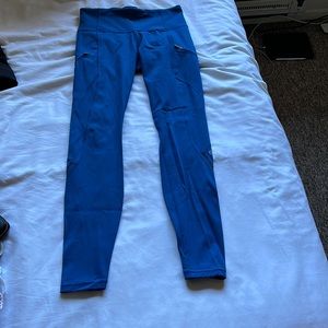 Blue Lulu lemon active leggings